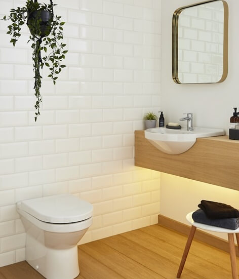semi-recess sink