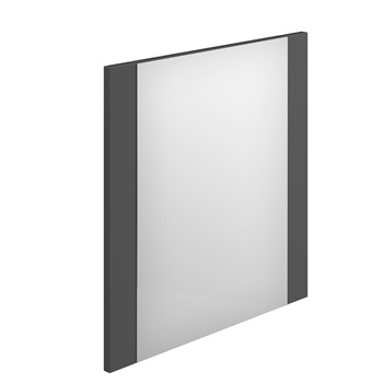 Essential NEVADA Bathroom Mirror; Rectangular; 600x600mm; Grey