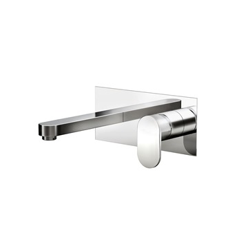 Essential Osmore Wall Mounted Mono Bath Filler 1 Tap Hole Chrome