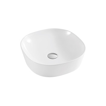 Island Rounded Square Countertop Basin 400mm