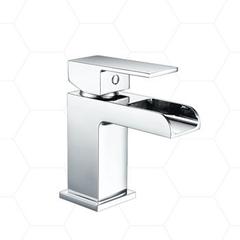 Pitcairn Mini Mono Basin Mixer with Click Waste