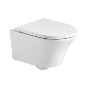 Kameo Wall Hung Pan & Slim Soft Close Seat