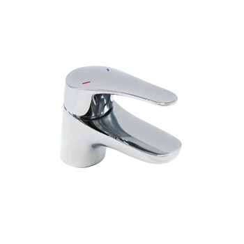 Essential Javary Mono Basin Mixer With Click Waste 1 Tap Hole Chrome