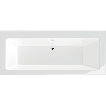BC Designs Durham 1700mm x 700mm Double Ended Bath - White