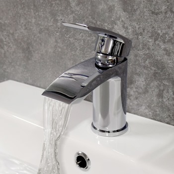 Bell Mono Basin Mixer with Click Waste