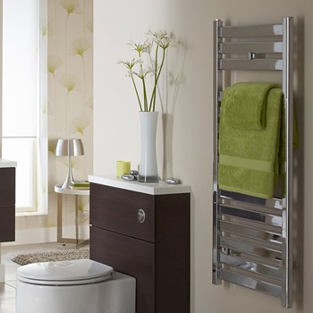 Lazzarini capri 1150 x 500 chrome Towel Warmer