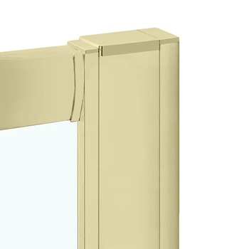 Aspect Brushed Brass 30mm Extension Profile