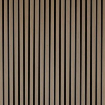Acoustic Slat Wall Panels, Grey Oak
