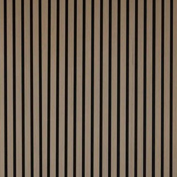 Acoustic Slat Wall Panels, Grey Oak