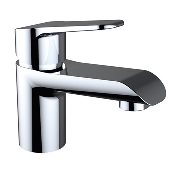 Essential Napo Mono Basin Mixer; 1 Tap Hole - Chrome