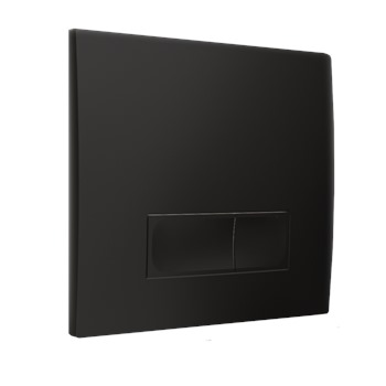 Matt Black Flush Plate (for wall frames OC100WF & OC85WF)