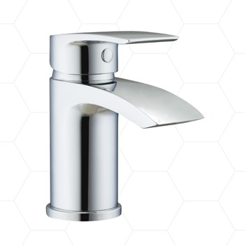 Bell Mini Mono Basin Mixer with Click Waste