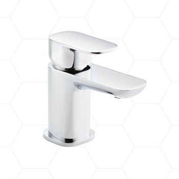 Hunter Mini Mono Basin Mixer with Click Waste