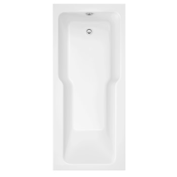 Essential Newham Quartz Straight Showerbath 1700X750