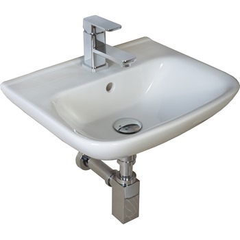 Essential Violet 450mm Vessel Basin 1 Tap Hole