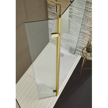 Ocean 8+ 300mm Flipper Panel with Brushed Brass Profile