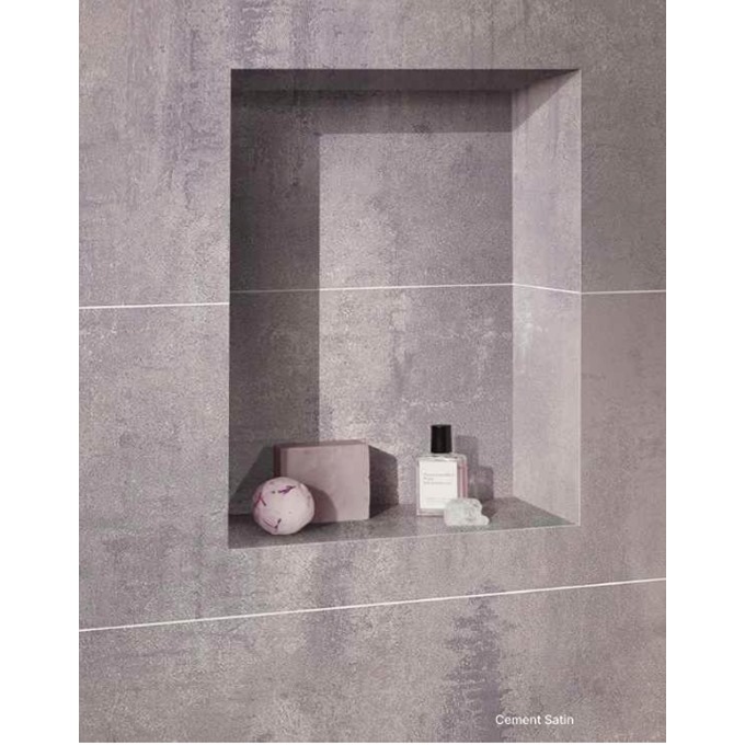Cement Satin 60x30 Tile Perform Panel