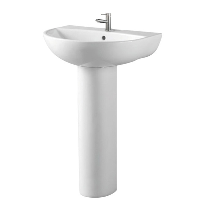 Kameo 550mm 1 Tap Hole Pedestal Basin