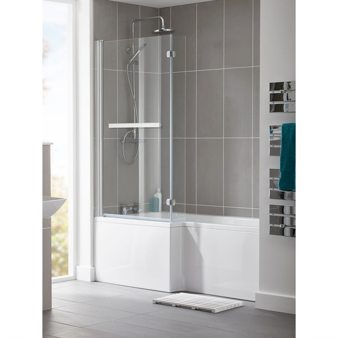 Essential Kingston 700mm Bath End Panel - White