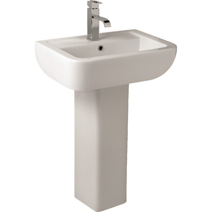 Opus 550mm 1 Tap Hole Pedestal Basin