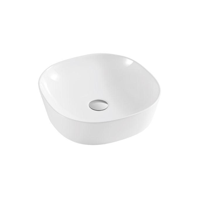 Island Rounded Square Countertop Basin 400mm
