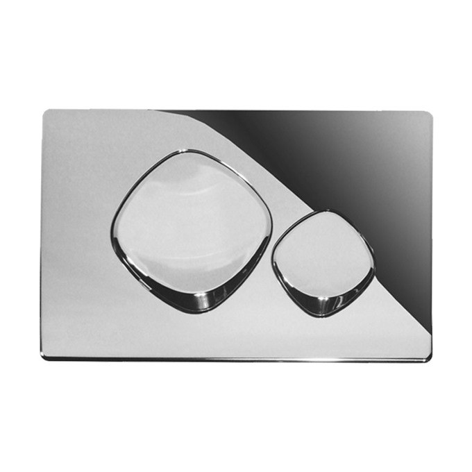 Modena Pebble Flush Plate