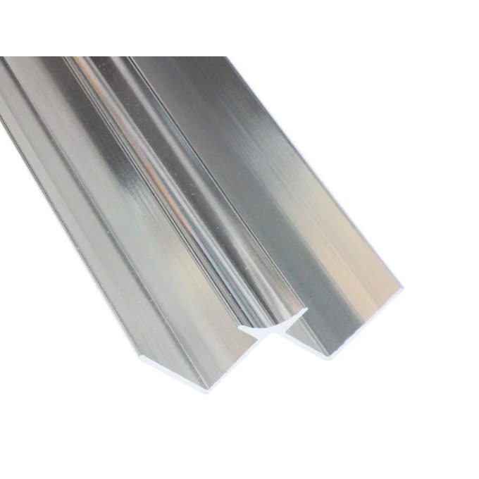 11mm Aluminium Internal Winged Corner Satin