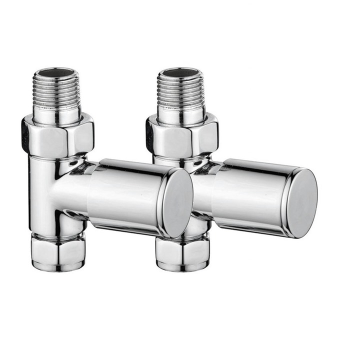 Chrome Straight Valves (Pair)