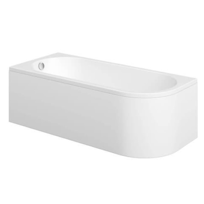 Essential Pimlico Single Ended Bath Left Hand 1700X750mm