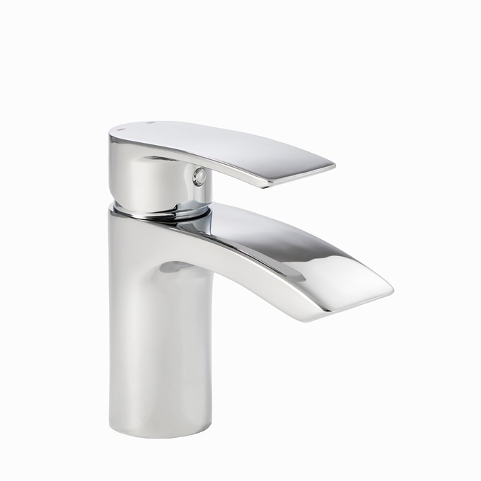 Essential Mantaro Mini Mono Basin Mixer With Click Waste 1 Tap Hole Chrome