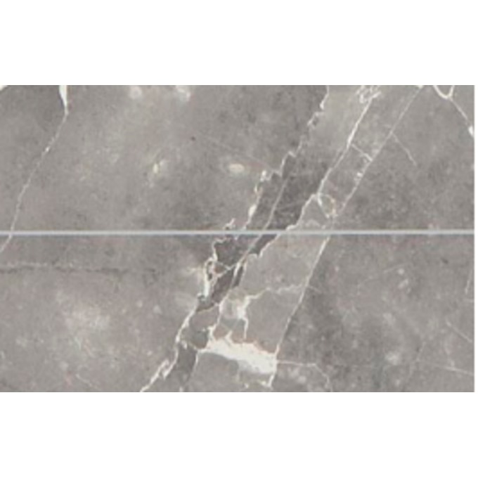 Fibo Silver Grey Marble Tile Effect Panel 2.4 x 0.6m Tongue & Groove