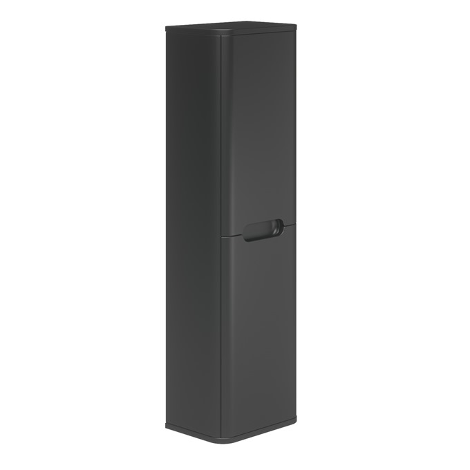 Essential Colorado Wall Hung Midi Boy Graphite Grey 350Wx1200Hx250D