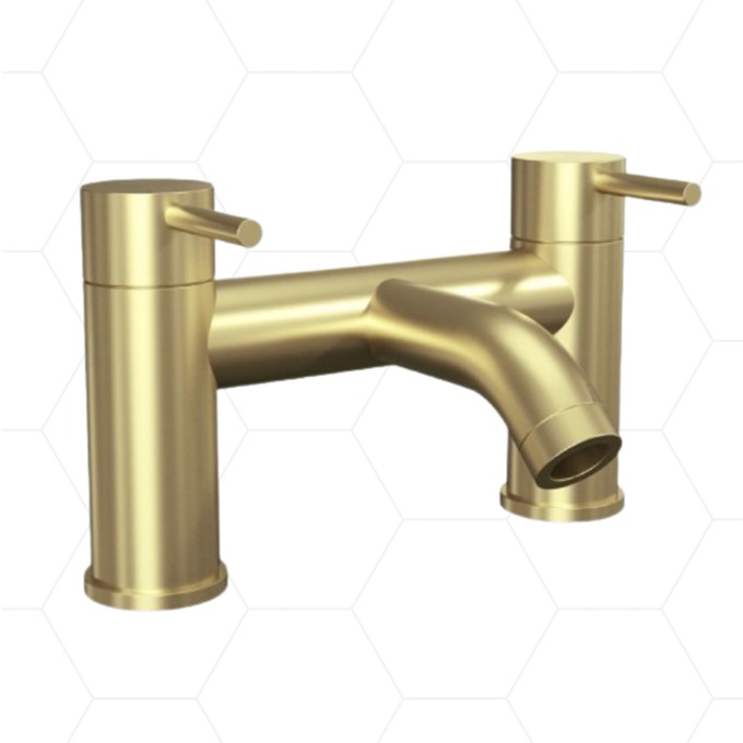 Gordon Bath Filler - Brushed Brass