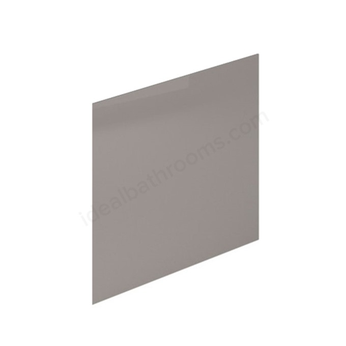 Essential NEVADA MDF Showerbath End Bath Panel; 700mm Wide; Cashmere