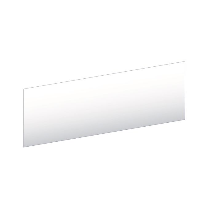 BC Designs Solidblue 1800mm x 560mm Bath Panel - White