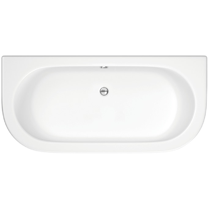BC Designs Monreale 1700mm x 750mm Double Ended Bath - White