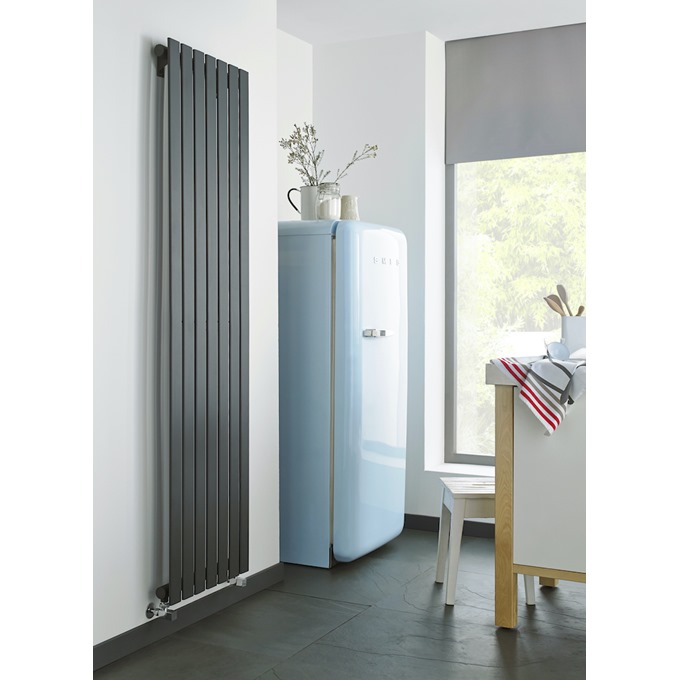 Boston Matt Anthracite Column Radiator