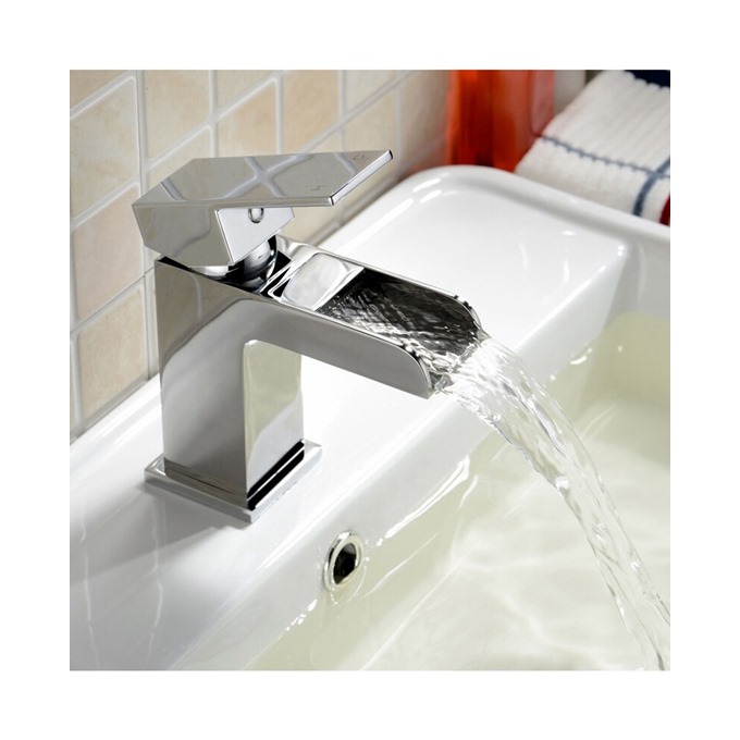 Pitcairn Mono Basin Mixer with Click Waste