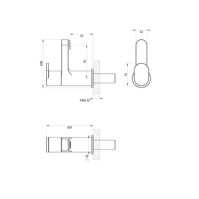 Essential Osmore Basin Pillar Tap Pair 2 Tap Holes Chrome