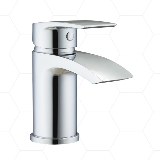 Bell Mini Mono Basin Mixer with Click Waste