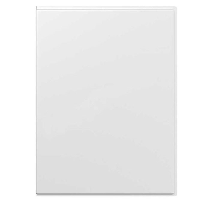 Essential 800mm x 510mm 2mm Thick End Bath Panel - White