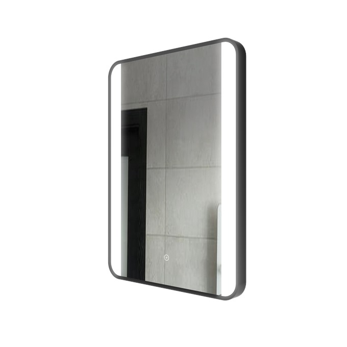 Brunswick 700 x 500mm L.E.D Mirror - Black