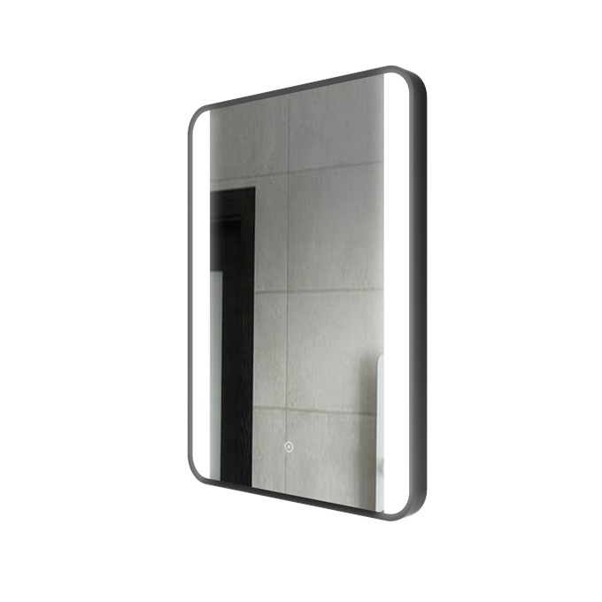 Brunswick 700 x 500mm L.E.D Mirror - Black