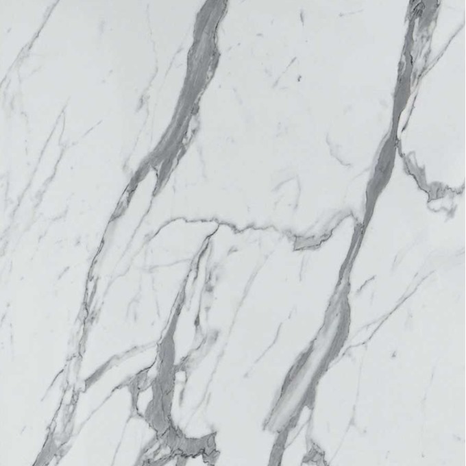 Statuario Marble Perform Panel 2.4 x 1.2m Tounge & Groove