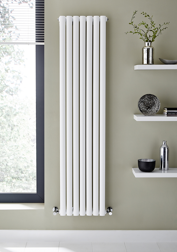 Aspen Double White Towel Rail 1800 x 310mm