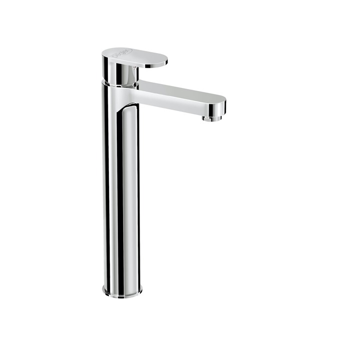 Essential Osmore Tall Mono Basin Mixer With Click Waste 1 Tap Hole Chrome