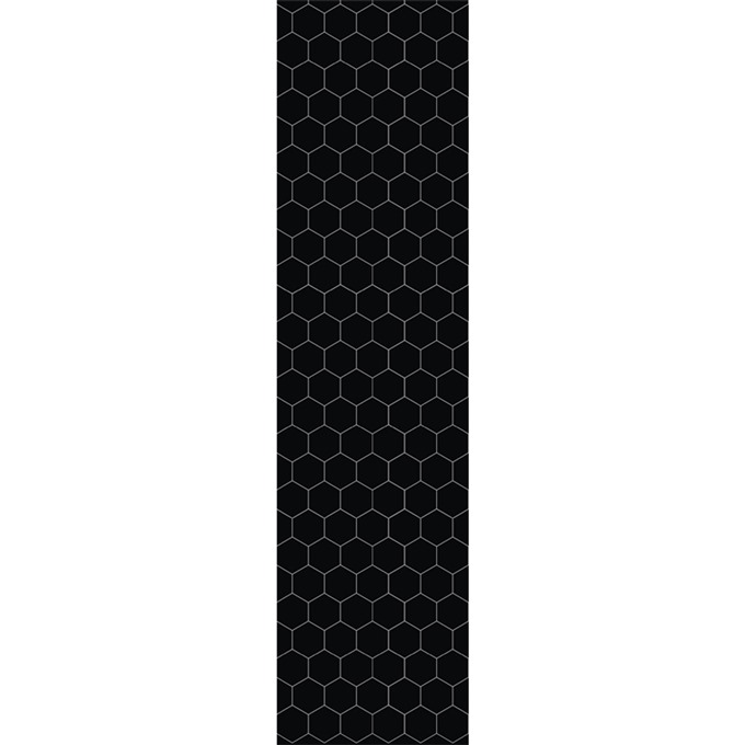 Fibo Black Silk Hexagon Panel 2.4 x 0.6m Tongue & Groove