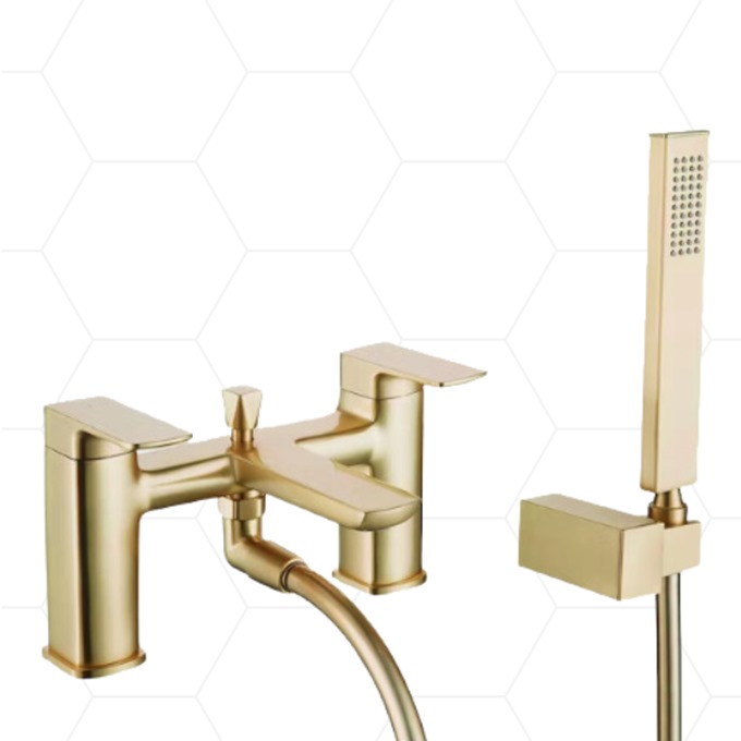 Armstrong Bath Shower Mixer Brushed Brass