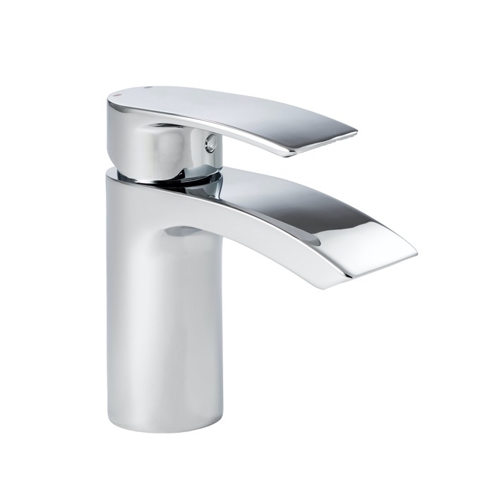 Essential Mantaro Mono Basin Mixer With Click Waste 1 Tap Hole Chrome