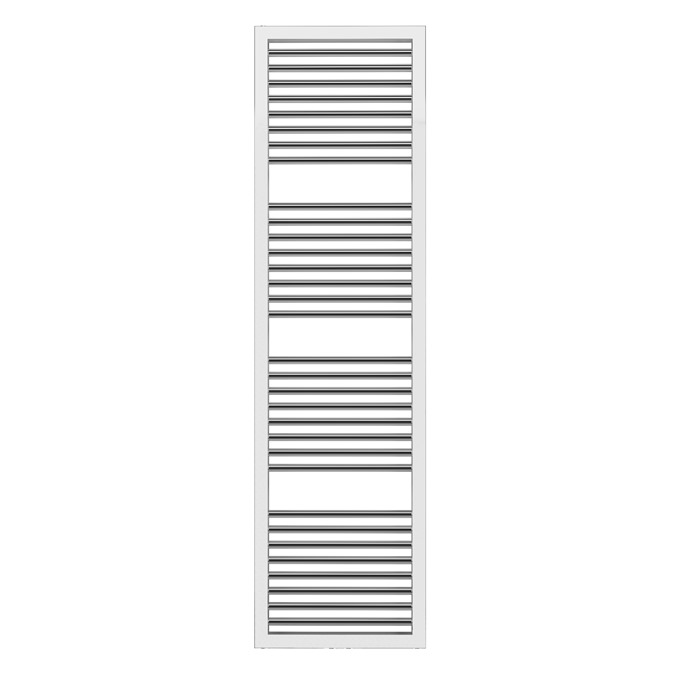 Lazzarini asti 1813 x 500 chrome btu 2959 Towel Warmer
